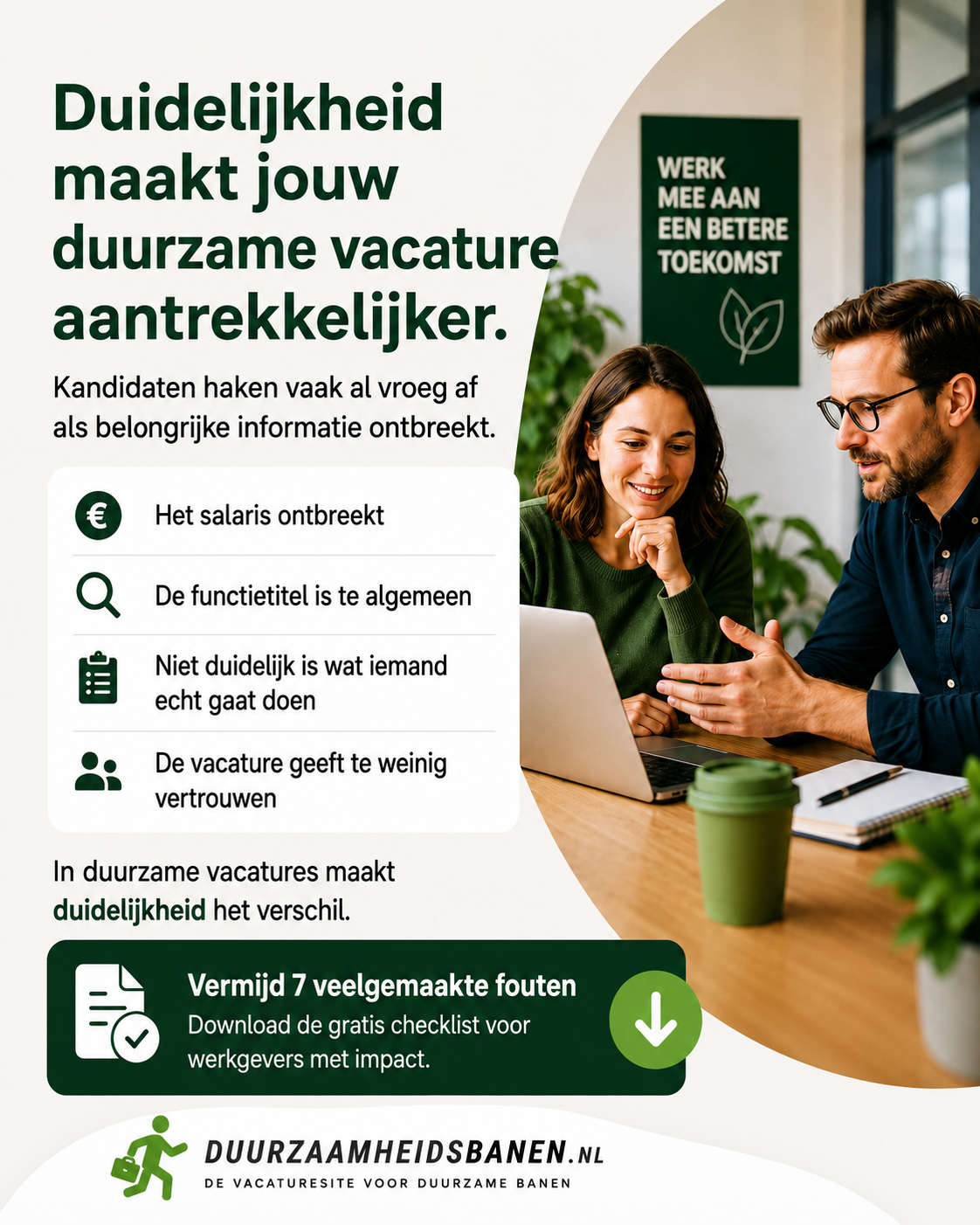 Gratis checklist voor werkgevers met impact