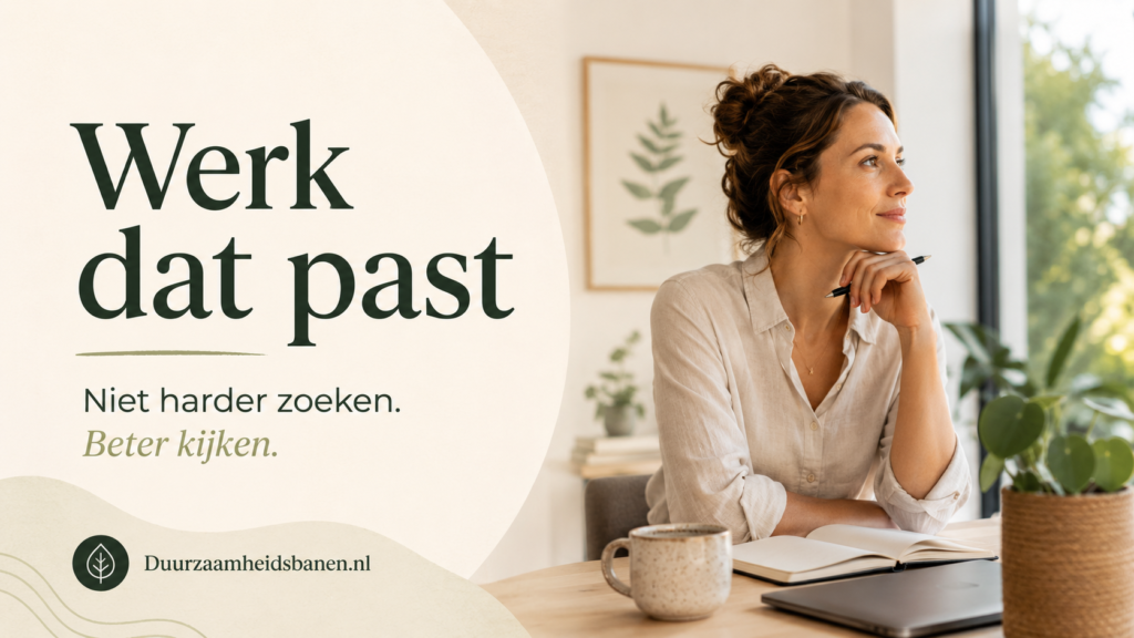 Werk dat past - Duurzaamheidsbanen